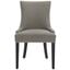 Lester Granite Dining Chair with Silver Nailhead Detail Set of 2