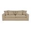 Liberty 96.5 Inch Upholstered Sofa In Brown
