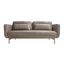 Lilou 77 Inch Fabric Sofa In Gray