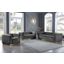 Limerock Grey Velvet Living Room Set