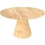 Linette Dining Table In Burl Wood