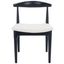 Lionel Retro Dining Chair Set of 2 in Black DCH1003C-SET2