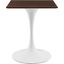 Lippa 24 Inch Square Dining Table EEI-5161-WHI-CHE