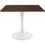 Lippa 36 Inch Square Dining Table EEI-5165-WHI-CHE