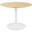 Lippa 40 Inch Dining Table EEI-5172-WHI-NAT