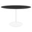 Lippa 47 Inch Artificial Marble Dining Table