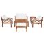 Loanna 6Pc Outdoor Living Set in Beige PAT7307A-2BX