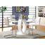 Lodia Round Counter Height Table In White