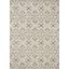 Loloi II Neda Natural and Ivory 2'-3" x 3'-9" Accent Rug