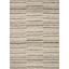 Loloi II Neda Natural and Taupe 3'-6" x 5'-6" Accent Rug