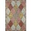 Loloi II Spectrum Turquoise and Fiesta 2'-0" x 5'-0" Accent Rug