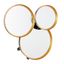 Loni Mirror in Gold MRR3002A