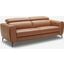 Lorenzo Caramel Leather Sofa