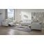 Lorenzo Light Grey Leather Reclining Living Room Set