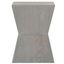 Lotem French Grey Curved Square Top Accent Table