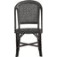 Louie Accent Side Chair Set Of 2 In Black