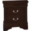 Louis Philippe Rich Cappuccino Nightstand