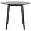Lovell Folding Round Dining Table in Black