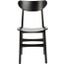 Lucca Black Retro Dining Chair