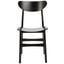 Lucca Black Retro Dining Chair Set of 2