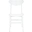 Lucca Retro Dining Chair in White DCH1001K