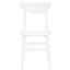 Lucca Retro Dining Chair Set of 2 in White DCH1001K-SET2