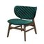 Lumi Lounge Chair In Emerald Green