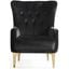 Lust Accent Chair In Black