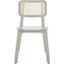 Luz Cane Dining Chair in Grey