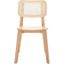 Luz Cane Dining Chair in Natural