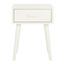 Lyle Distressed White Accent Table