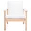 Maddison Cane Back Accent Chair In Natural