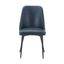 Maddox Faux Leather Upholstered Dining Chair Set of 2 In Blueberry
