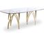 Madelyn Dining Table In Gold