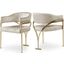 Madelyn Stone Velvet Dining Chair Set of 2 553Stone-C