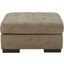 Maderla Oversized Accent Ottoman In Pebble
