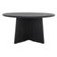 Madilynn Rd Wood Coffee Table In Black