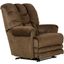 Malone Lay Flat Recliner with Extended Ottoman In Truffle