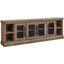 Manchester 97 Inch Console With 4 Doors In Light Brown