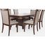 Manchester Warm Wood Adjustable Extendable Rectangle Dining Room Set