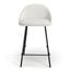 Marco Boucle Counter Height Stools Set of 2 In White