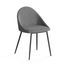 Marco Boucle Side Chair Set of 2 In Grey