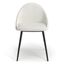 Marco Boucle Side Chair Set of 2 In White