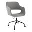 Margarite Adjustable Office Chair In Grey