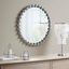 Marlowe Round Wall Decor Mirror In Silver MPS95F-0035