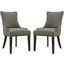 Marquis Granite Dining Side Chair Fabric Set of 2