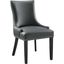 Marquis Gray Vegan Leather Dining Chair