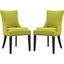 Marquis Wheat Grass Dining Side Chair Fabric Set of 2