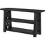 Martin Svensson Home Bolton 55 Inch Solid Wood Sofa Table In Black Stain
