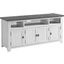Martin Svensson Home Foundry 65 Inch Tv Stand In White Stain With Grey Top